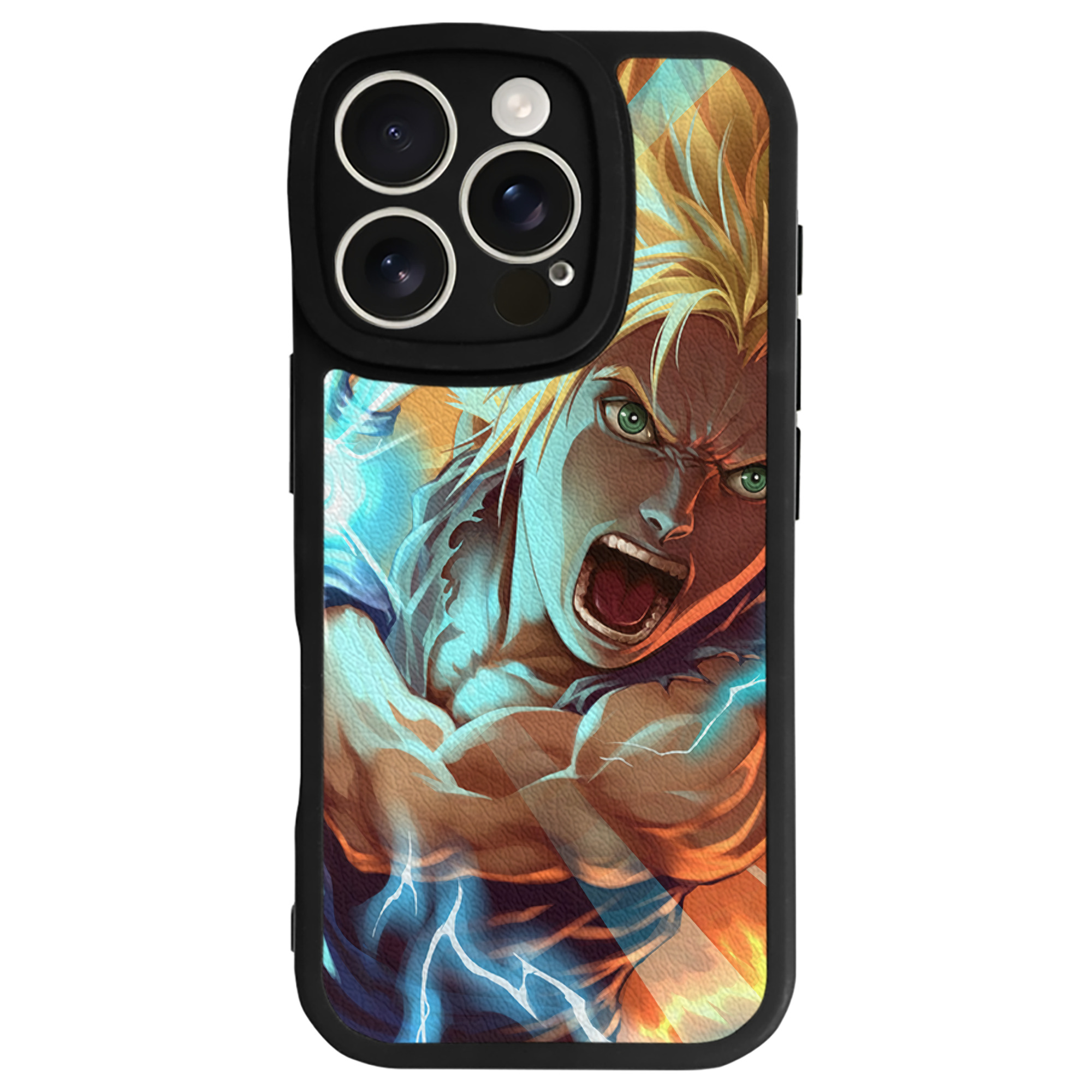 （画像用） ドラゴンボール DRAGON BALL 【iPhone 16シリーズ対応】シリコンスマホケース（レザー調） 材質：シリコン
